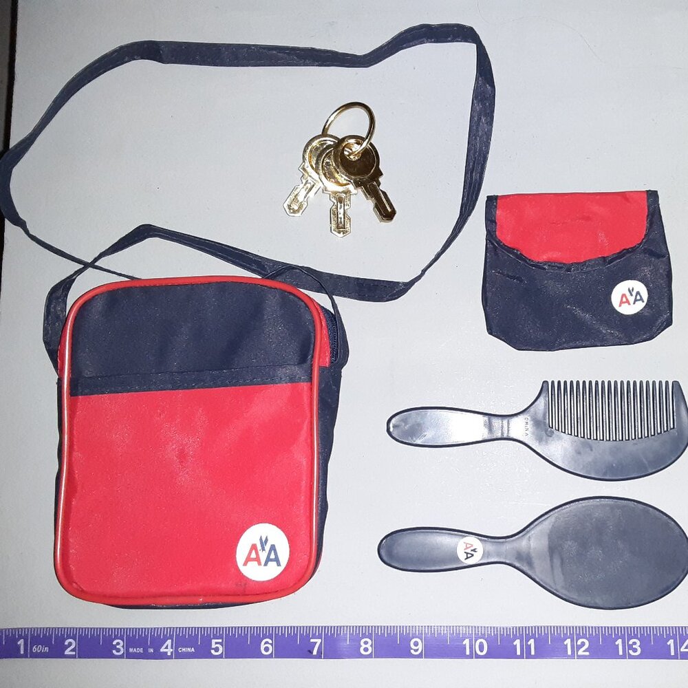 American Airlines Toy / Purse / Tote / Cross-Body Carry-All * Employee Store